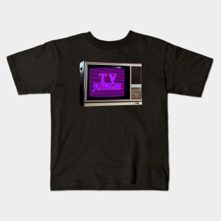 TV JUNKIE #2 Kids T-Shirt